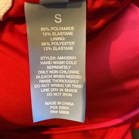 🆕Red🔥HOT🔥Belted Swimsuit! - Picture 5 of 6